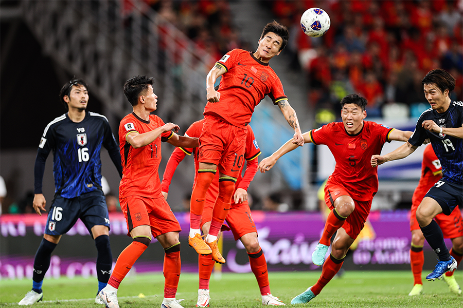 中国の選手にとって水を差すような中断時間になった【写真：Getty Images】