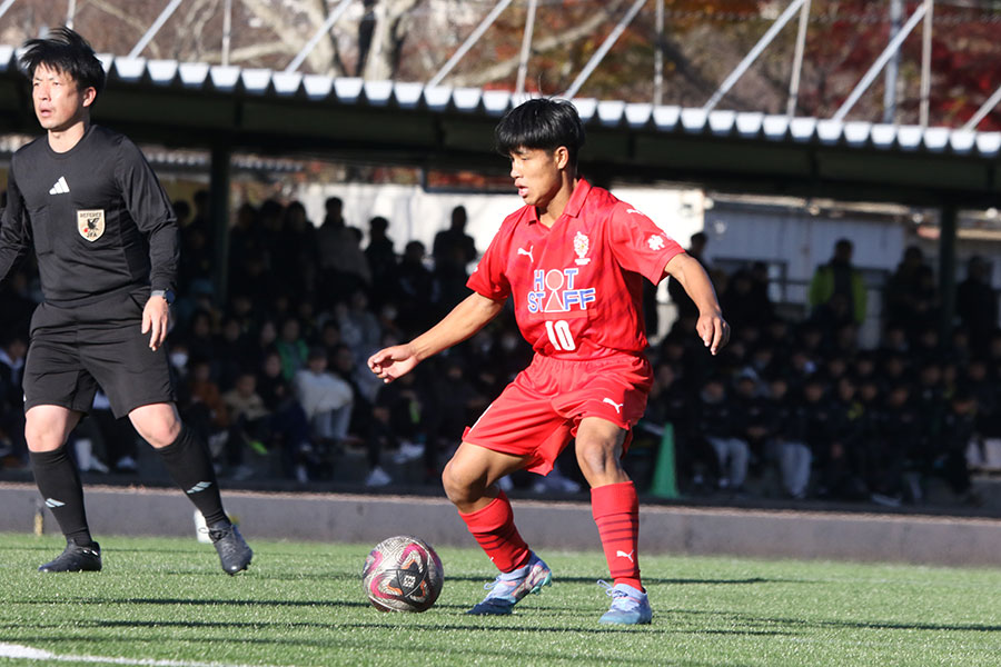 神村学園・福島和毅【写真：FOOTBALL ZONE編集部】