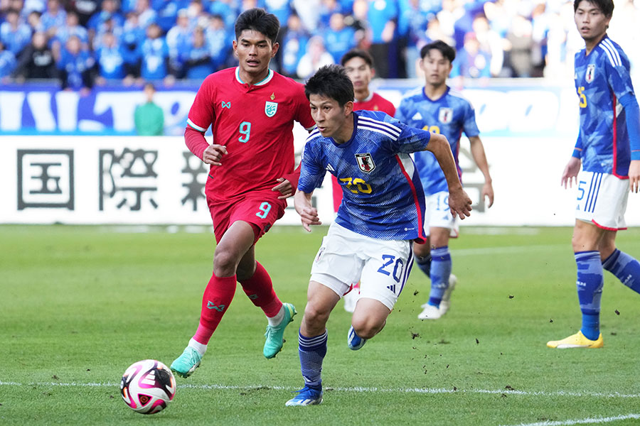 元日本代表・奥抜侃志【写真：Getty Images】