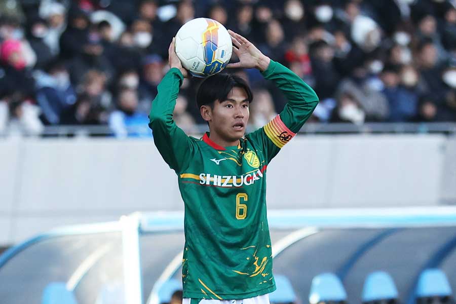 静岡学園から川崎に加入した野田裕人（写真は選手権出場時）【写真：FOOTBALL ZONE】