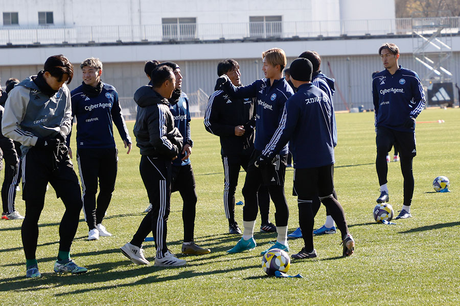 町田が新体制をスタートさせた【写真：FOOTBALL ZONE編集部】