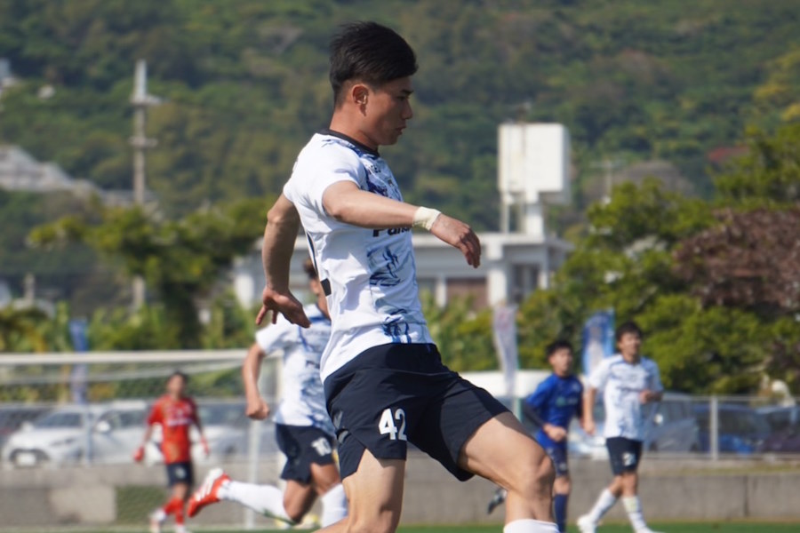 G大阪に復帰した南野遥海【写真：FOOTBALL ZONE編集部】