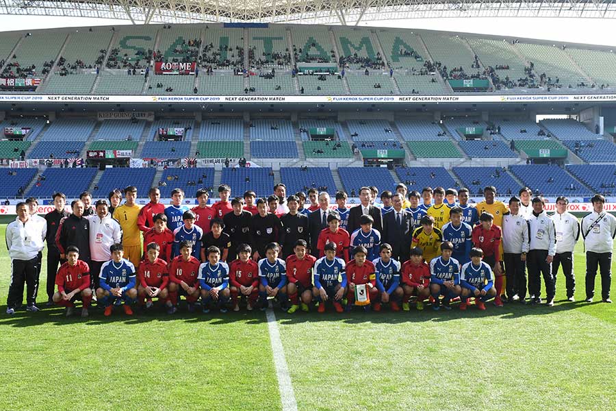 「NEXT GENERATION MATCH」のJリーグ選抜に中学生が抜擢（写真はイメージです）【写真：Getty Images】