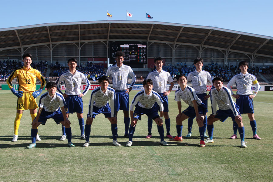 日体大柏高校サッカー部がユベントスと対戦した（写真は2022年）【写真：徳原隆元】