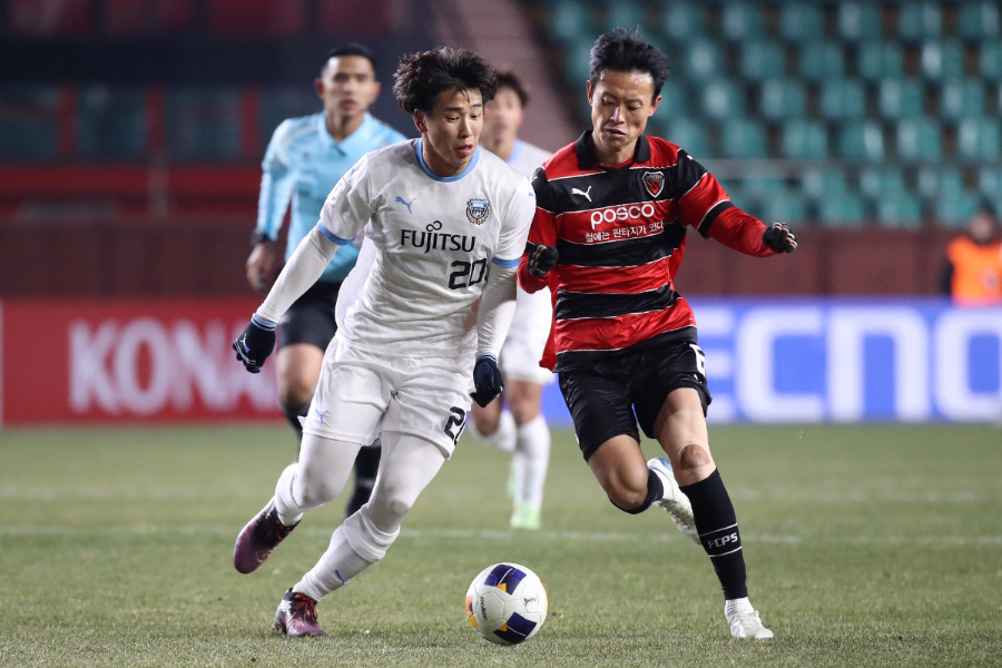 川崎が浦項と激突【写真：Getty Images】