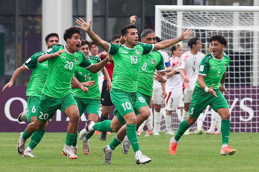 U-20シリア代表が前半2-1で日本をリード【写真：Getty Images】