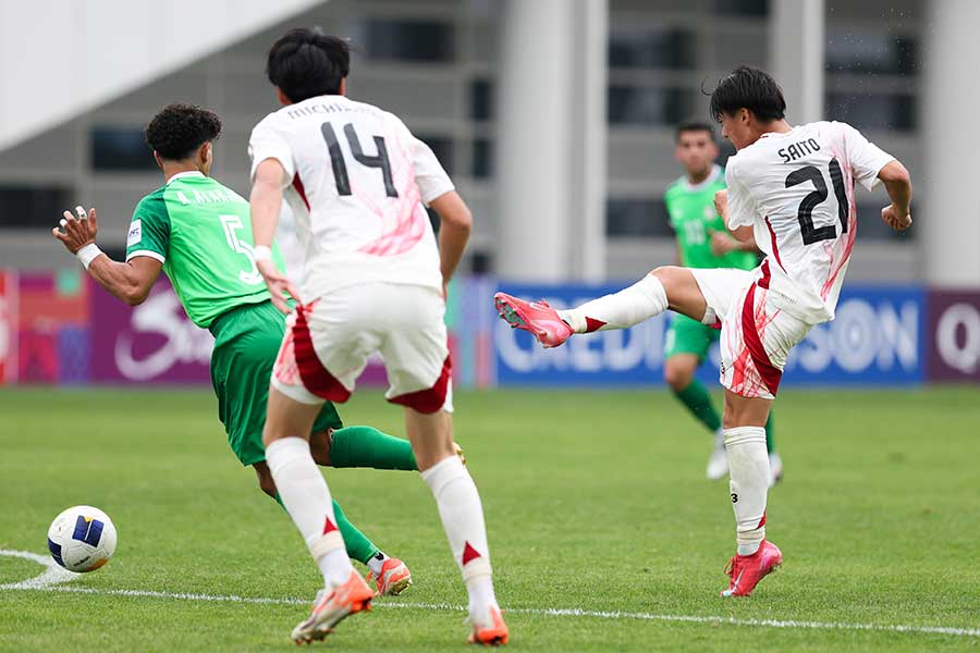 U-20日本対シリアは2－2で引き分け【写真：Getty Images】