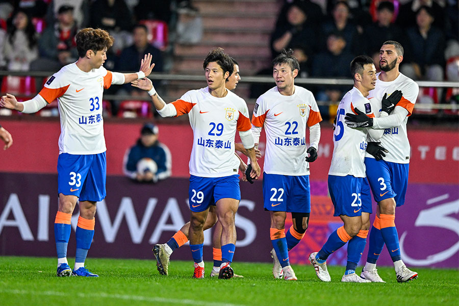 山東泰山が試合を棄権した経緯を説明した【写真：(C) AFC】