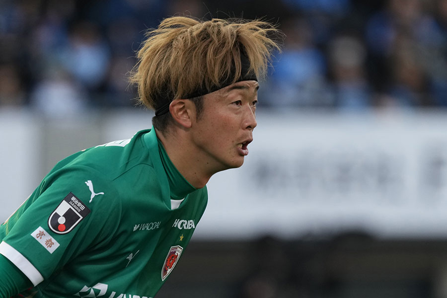 川崎戦に出場した京都・太田岳志【写真：Getty Images】