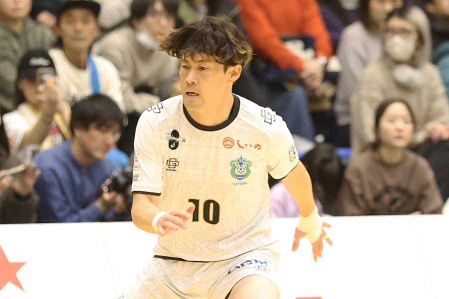 JリーガーからFリーガーへ転身をした菊池大介【写真：河合 拓】