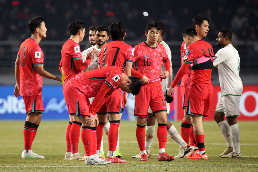 韓国代表がホームでオマーン代表と1-1のドロー決着【写真：Getty Images】