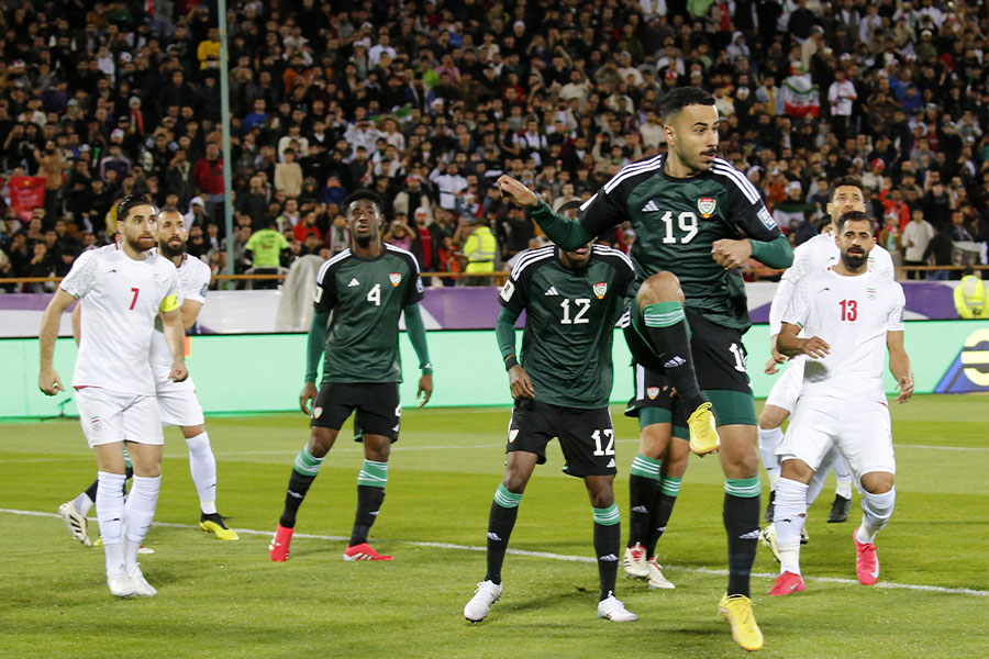 イランとUAEが対戦した【写真：Getty Images】