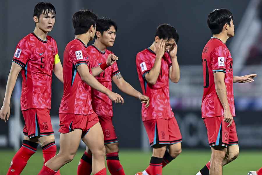 U-23韓国がパリ五輪を逃す【写真：Getty Images】