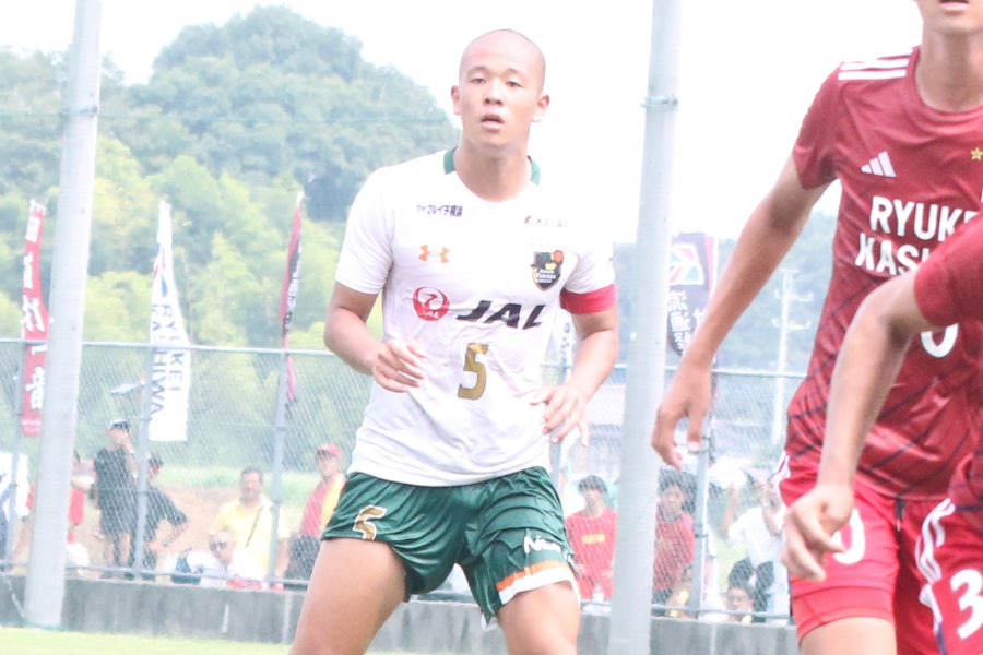 名門・青森山田高・3年生キャプテンの小沼蒼珠【写真：FOOTBALL ZONE】