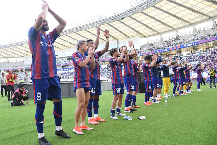 FC東京サポの振る舞いが話題に【写真：徳原隆元】