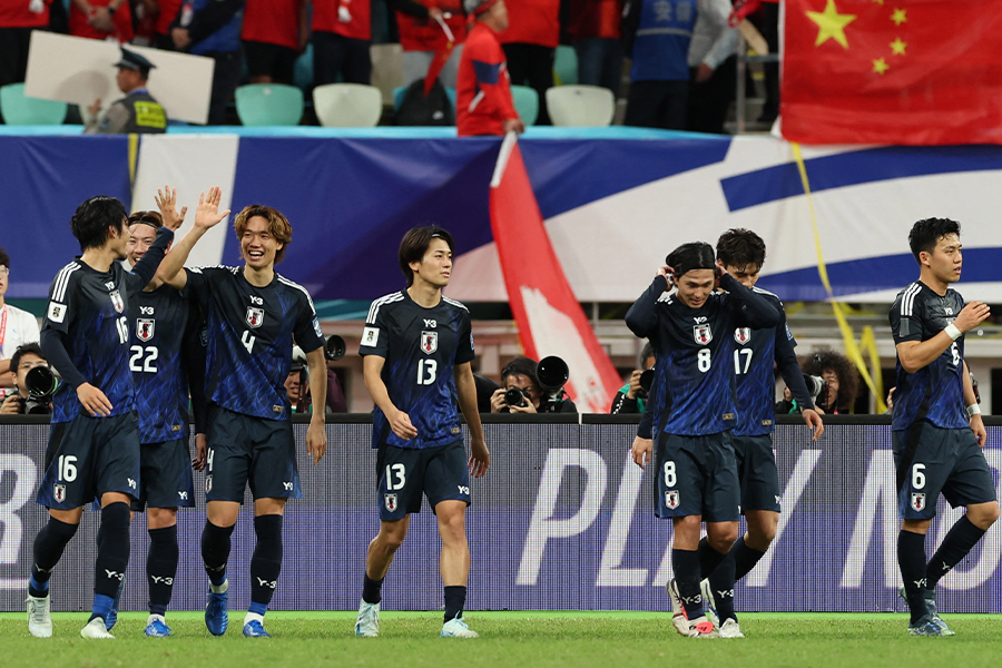 日本が最終予選で圧倒的な強さを見せている【写真：ロイター】