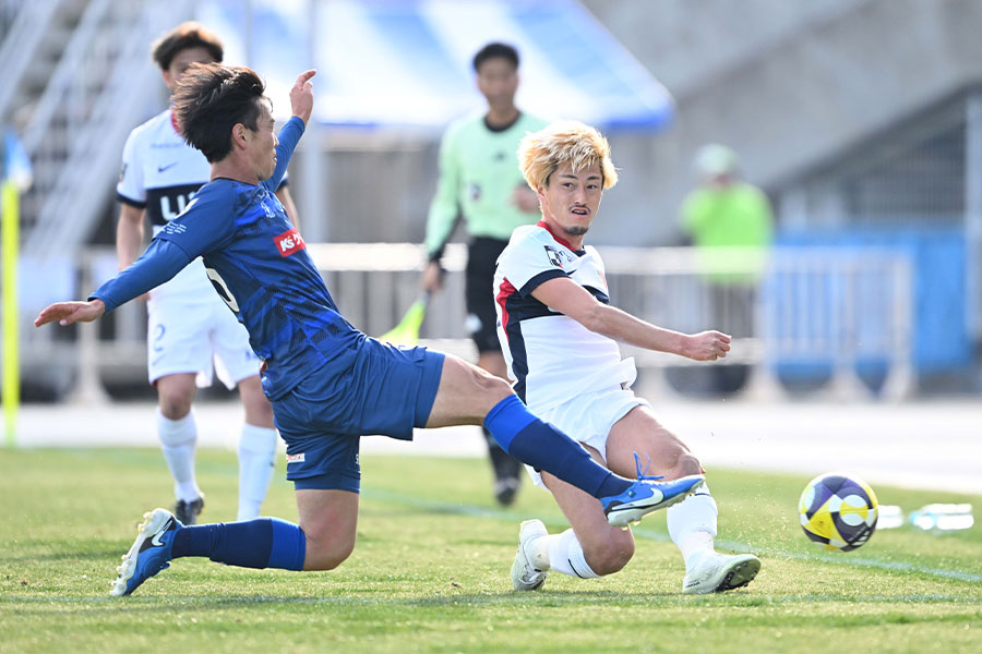 水戸と鹿島が1-1のドロー決着【写真：徳原隆元】